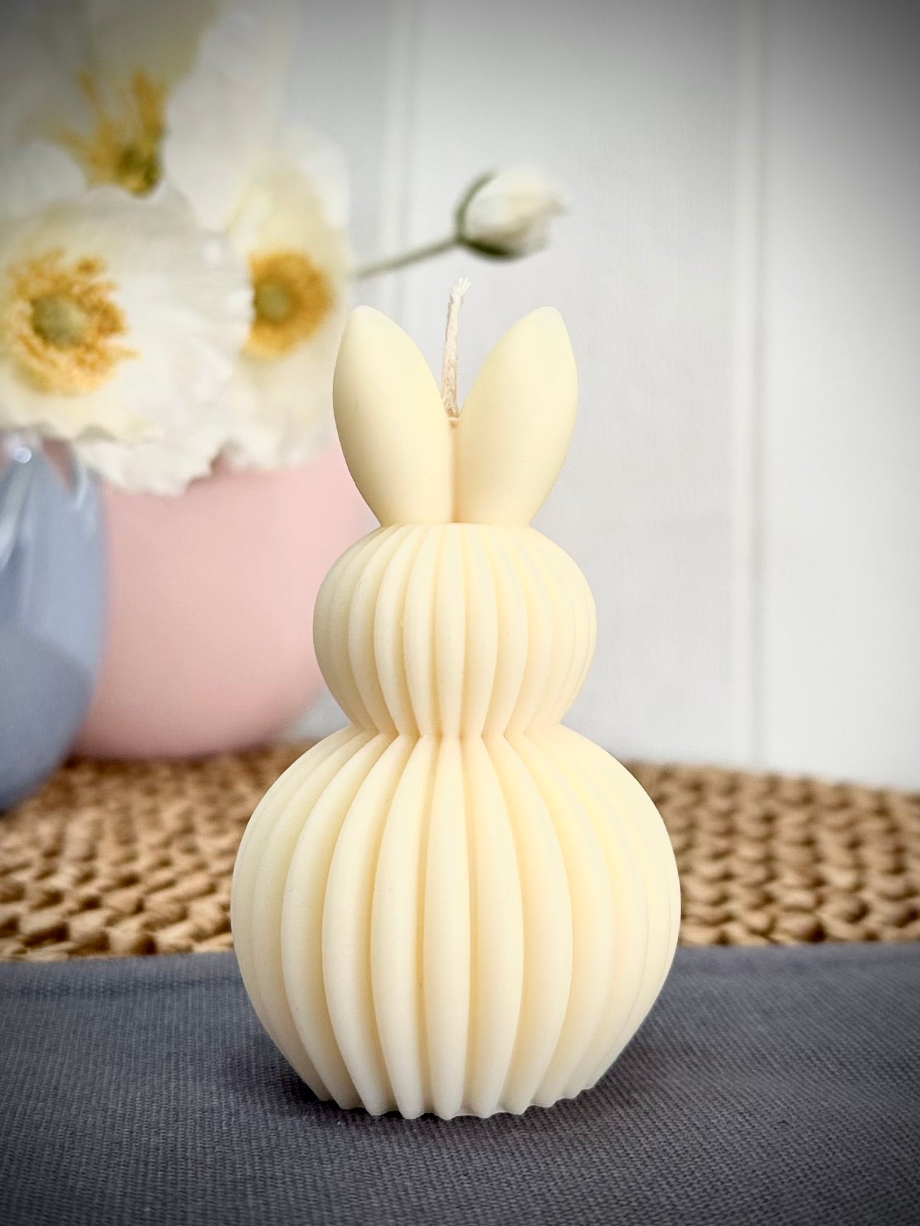 Mr Dapper Bunny Candle