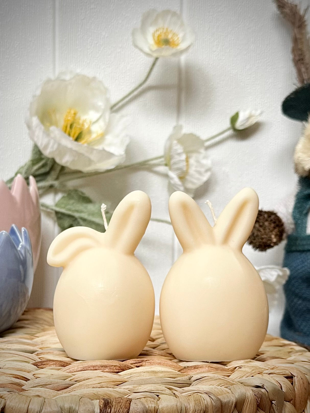 Mr & Miss Bunny Candle Set