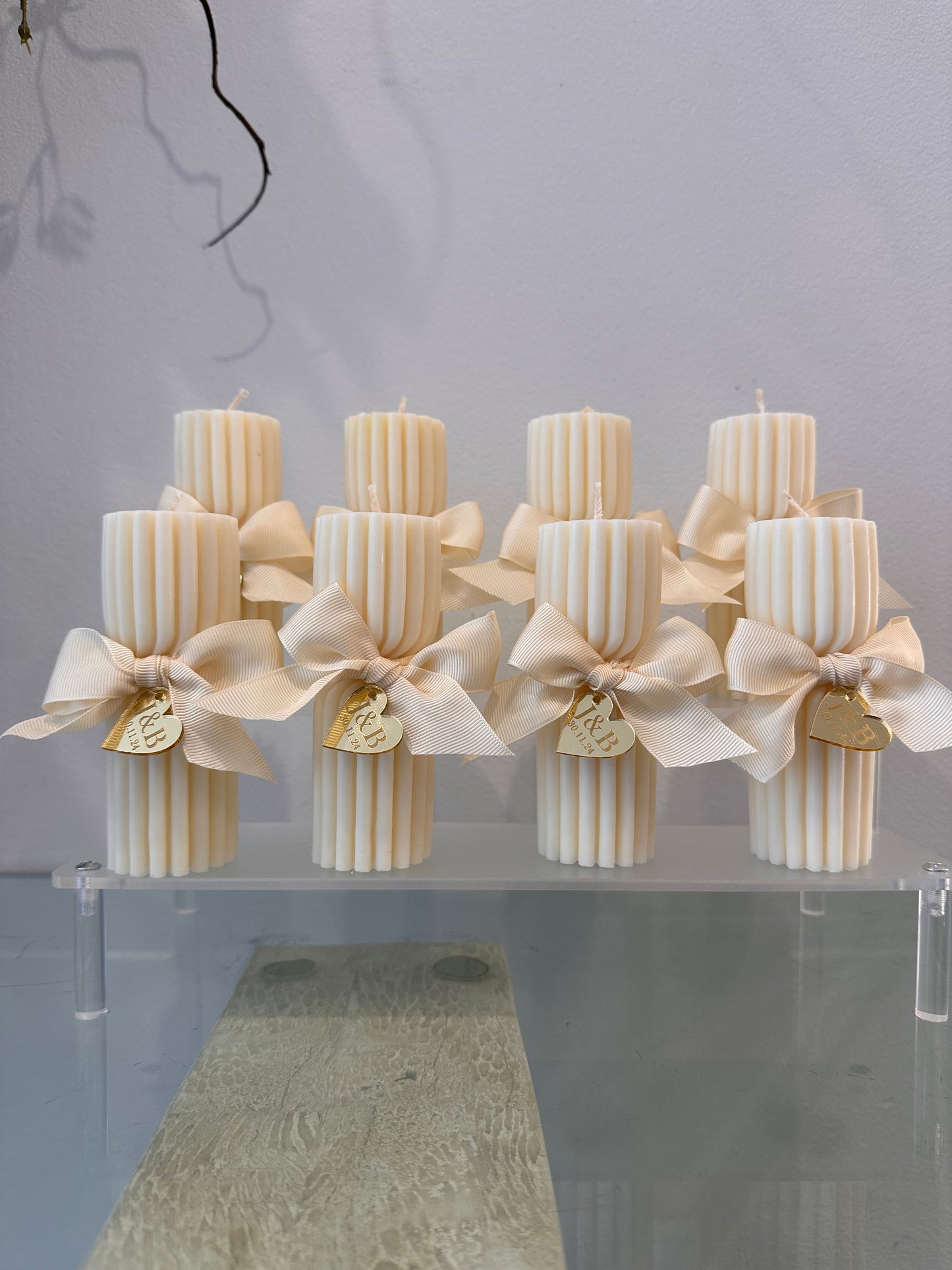 Twisted Pillar Candle