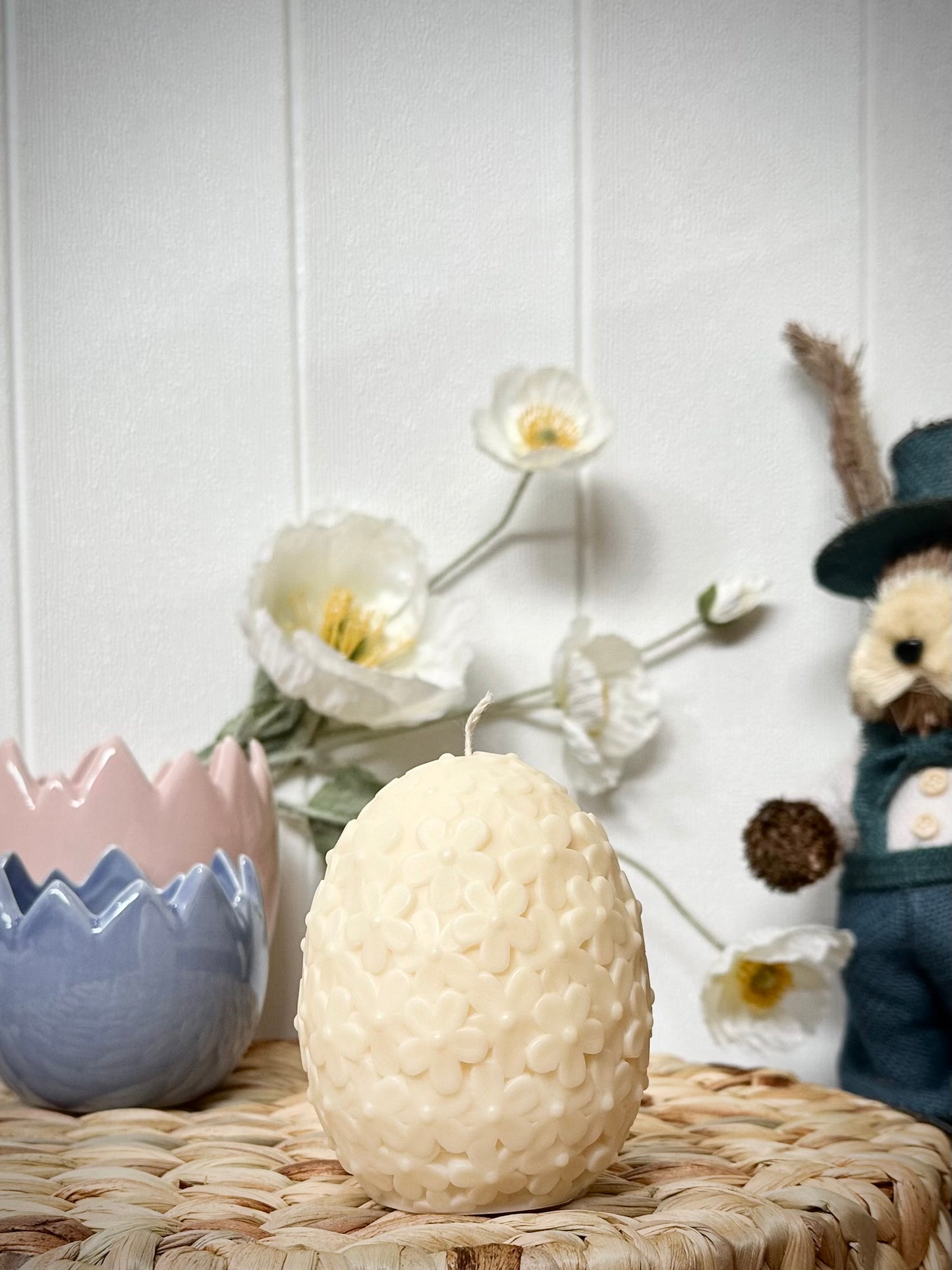 Faberge Egg Candle